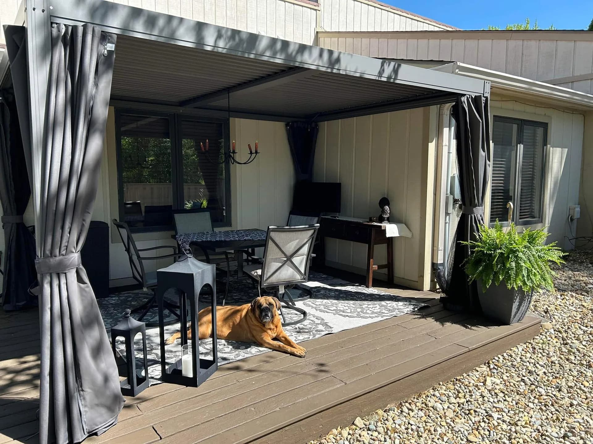 Renovated Wooden Porch