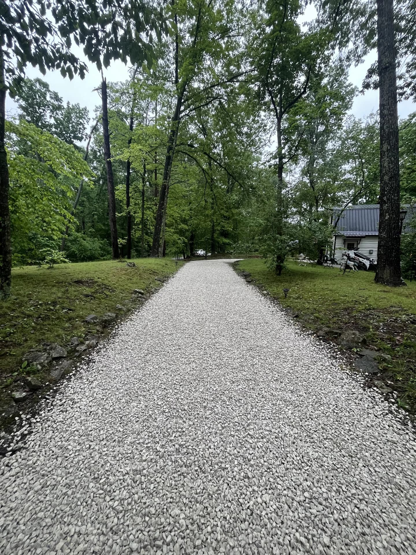 Fresh Gravel Driveway