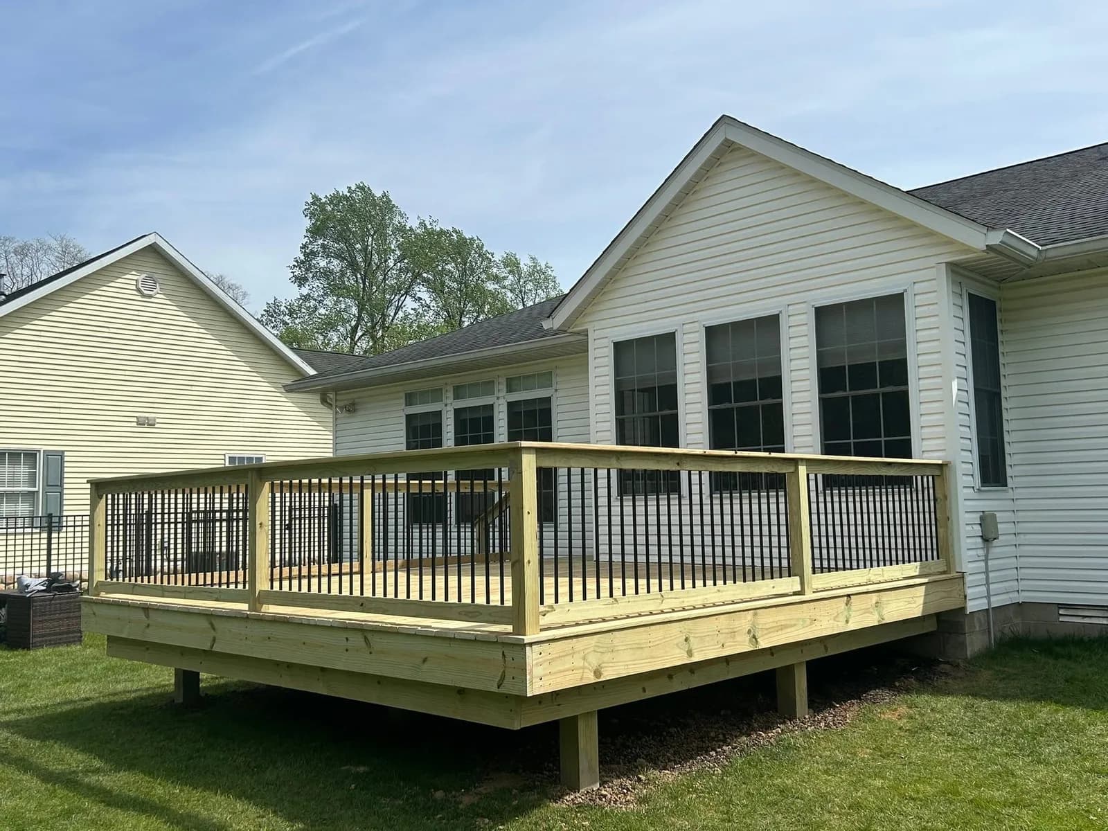 New Wooden Porch