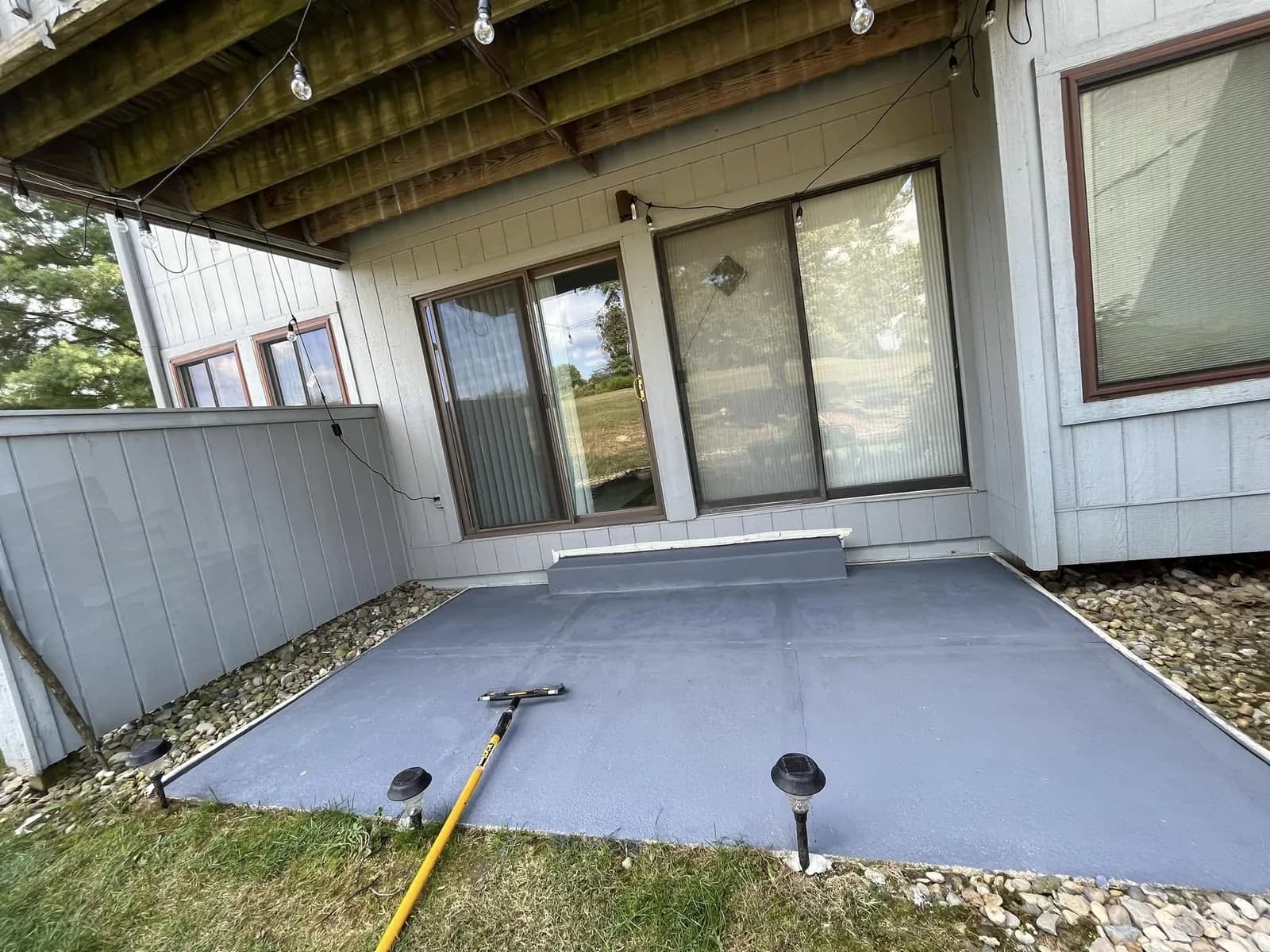 Repaired Walkway