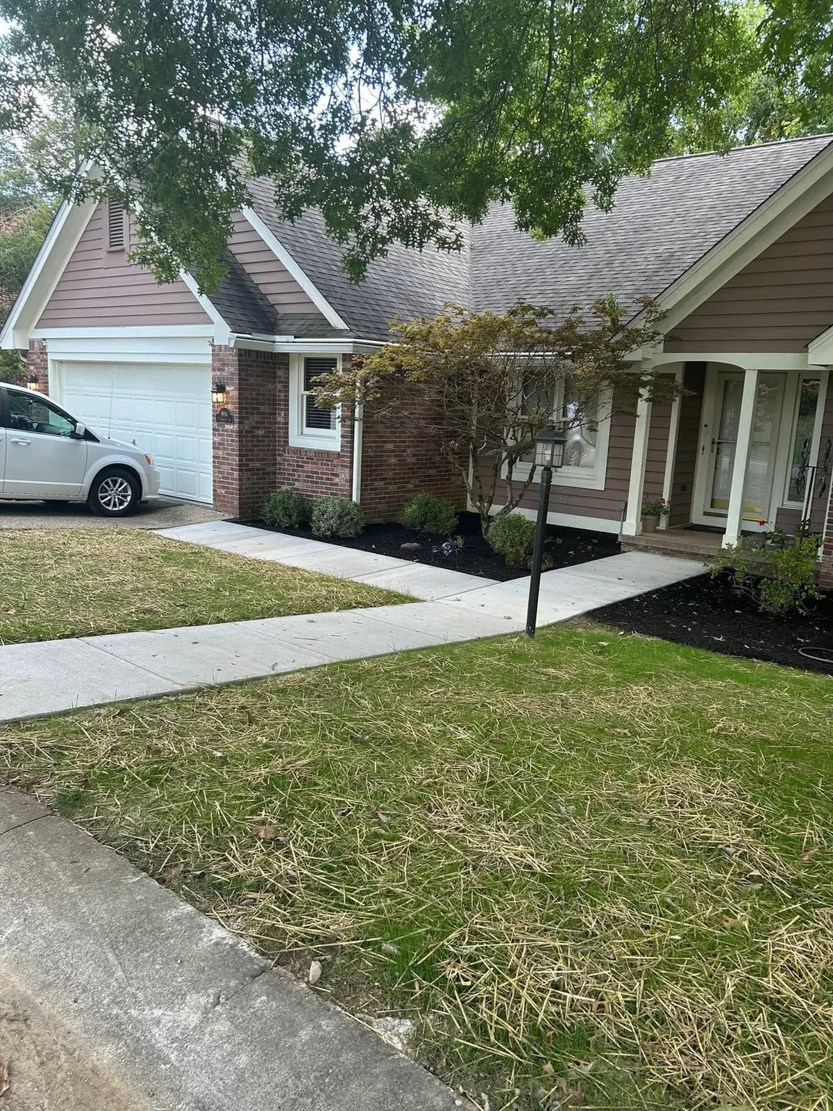 Presure Washed Sidewalk